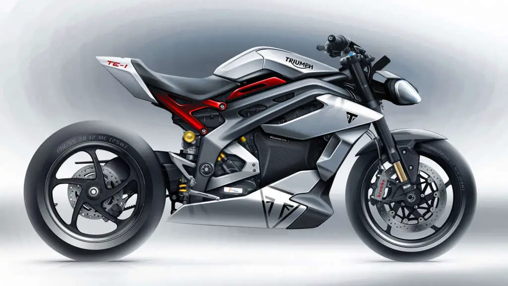Triumph TE-1 Electric Motorcycle Revolution