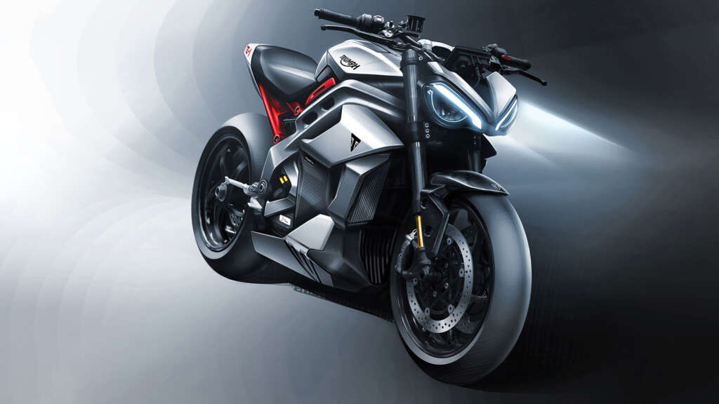 Triumph TE-1 Electric Motorcycle Revolution
