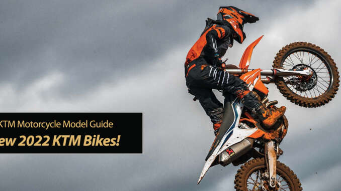 18 New 2022 KTM Bikes!