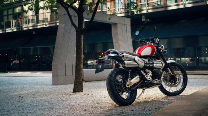 2022 Triumph Scrambler 1200XC Gold Line