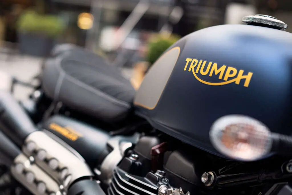 2022 Triumph Street Scrambler Gold Line