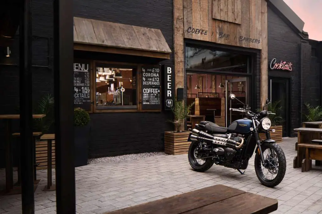 2022 Triumph Street Scrambler Gold Line