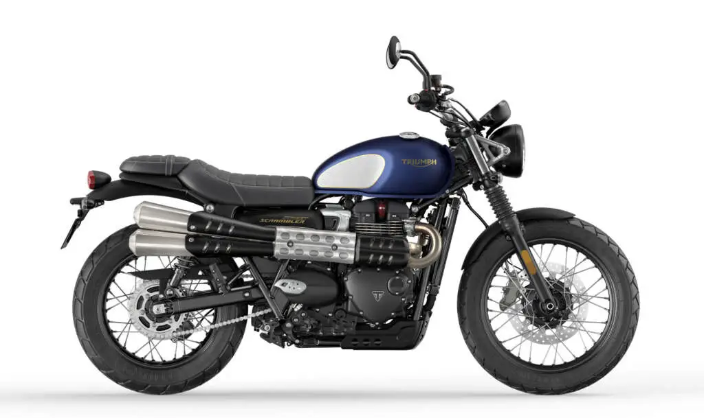 2022 Triumph Street Scrambler Gold Line