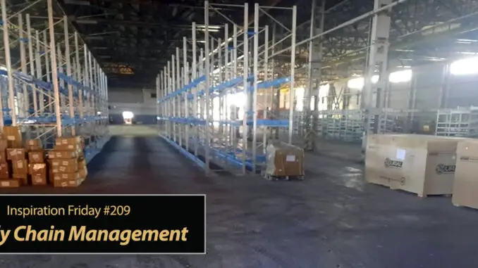 Inspiration Friday #209: Supply Chain Management