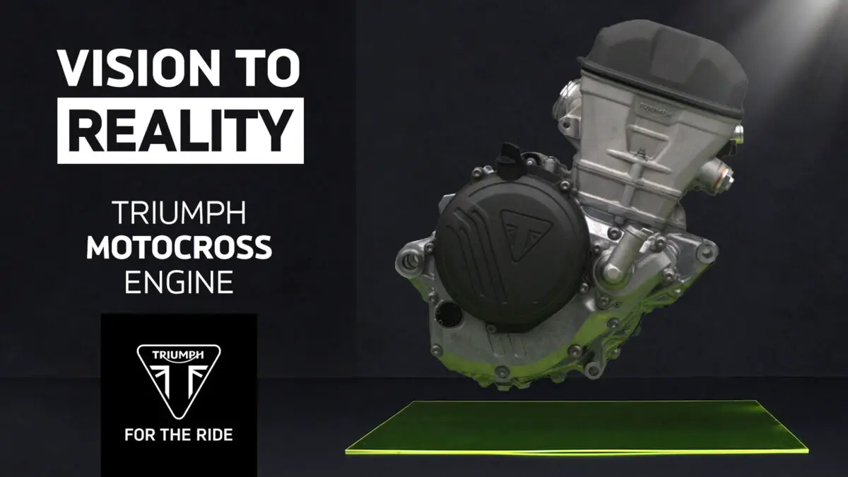 2024 Triumph 250cc Motocross Engine