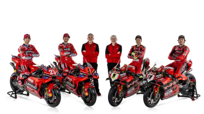 New Ducati 2024 MotoGP and WorldSBK Motorcycles