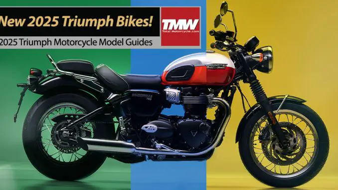 Bold New 2025 Triumph Motorcycles Launched!
