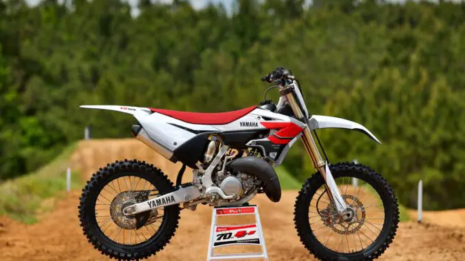 2026 Yamaha YZ125 70th Anniversary Edition