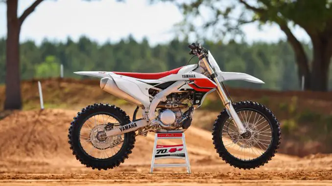 2026 Yamaha YZ250F 70th Anniversary Edition