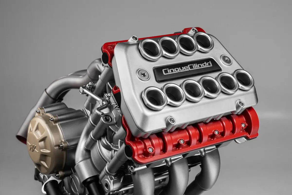 2026 MV Agusta 5 Cylinder “Quadrato” Engine