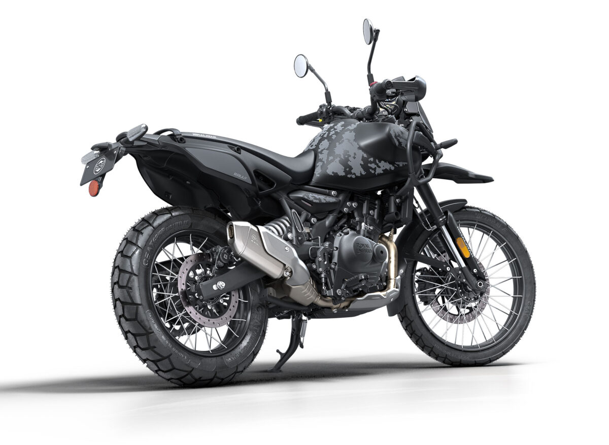 2026 Royal Enfield Himalayan 450 Black Mana